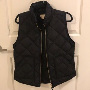 JCrew black Vest